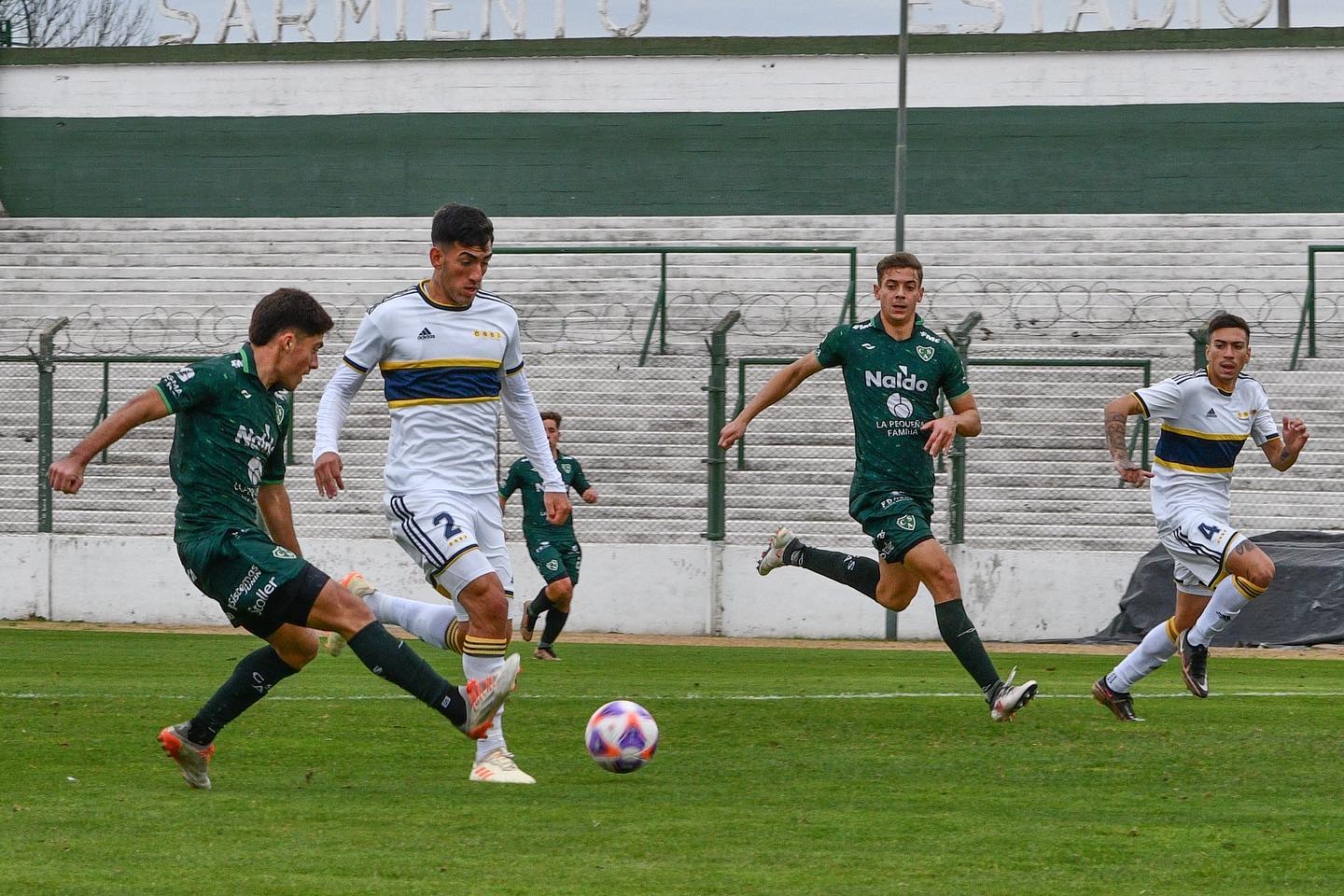 Perdió la Reserva de Sarmiento ante Boca