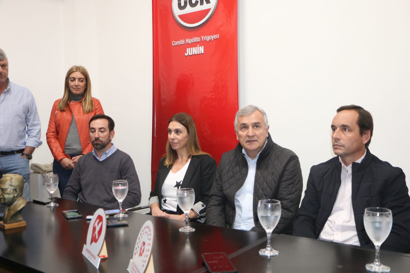 Morales pasó por Junín y expresó que las candidaturas locales se resolverán con diálogo