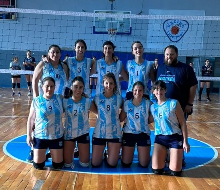Vóley: las chicas de Rivadavia de Junín, punteras