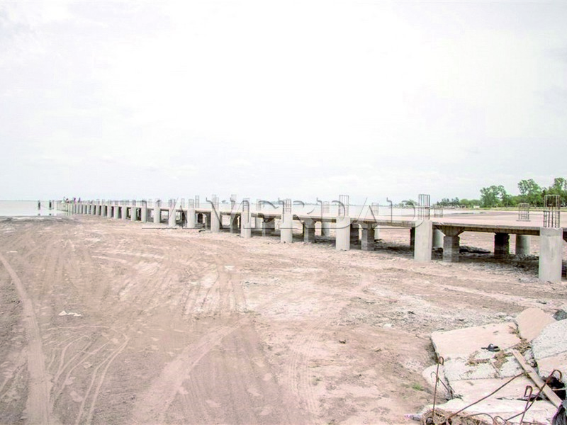 Espigón de la laguna: la obra se retoma el lunes