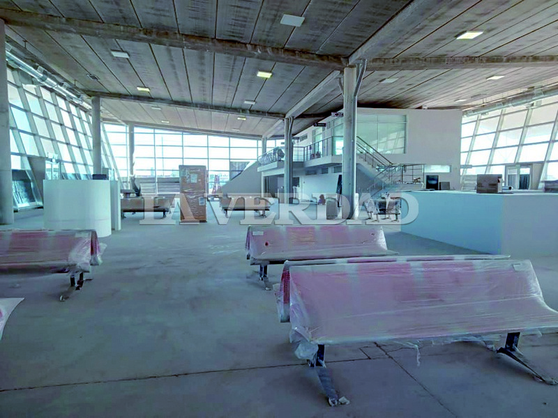 La obra de la nueva terminal culminaría dentro de cuatro meses