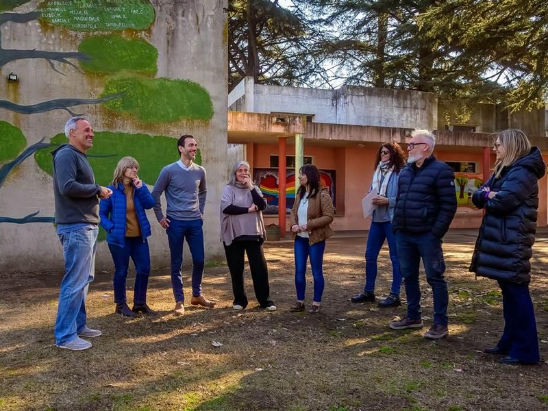 Obras de ampliación para la Escuela Secundaria de Educación Agraria 1