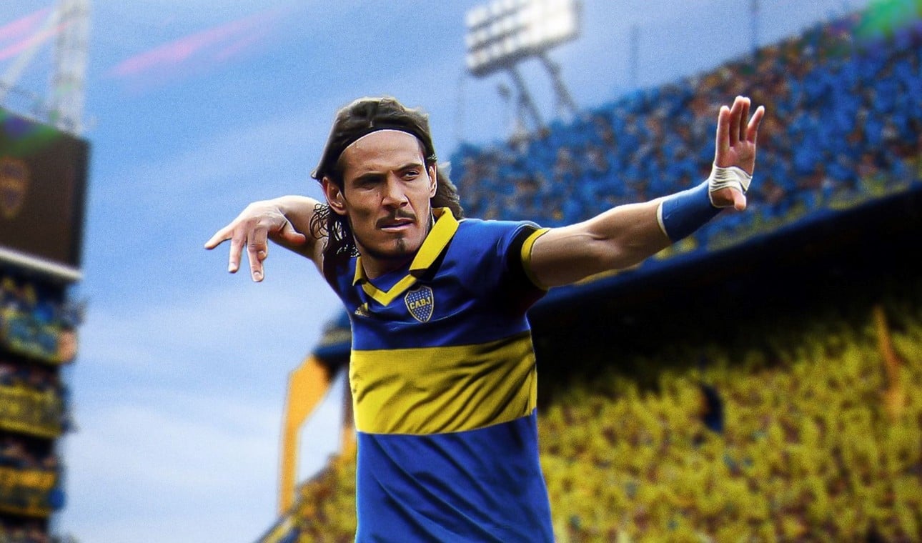 Boca presenta hoy a Cavani