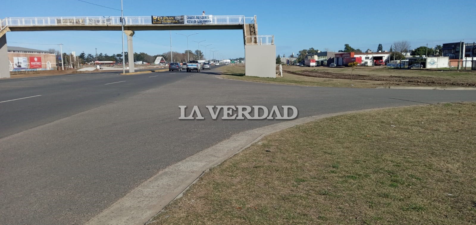 Rigen los cambios en la circulación vehicular sobre la avenida de Circunvalación y Ruta 7
