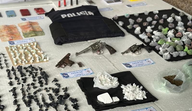 Desbaratan una banda que ingresaba importante cantidad de droga a Junín
