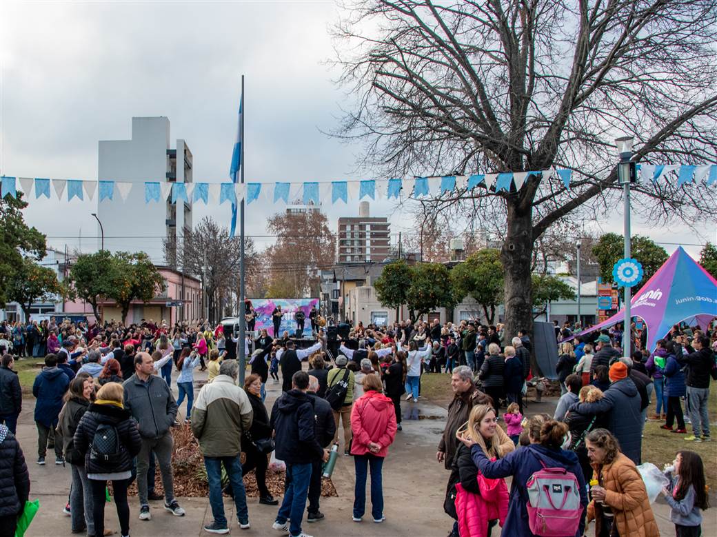 Junín celebró el Día de la Independencia con una gran feria