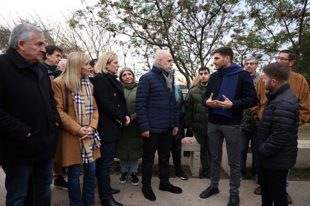 Rodríguez Larreta y Morales presentaron sus propuestas para impulsar una revolución de la seguridad