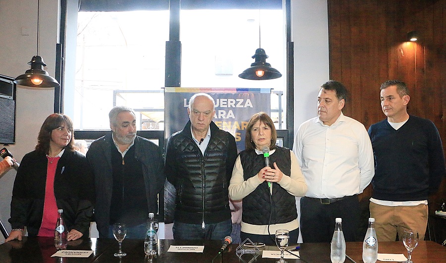 “El país debe recuperar el orden en  todo sentido”, dijo Bullrich en Junín