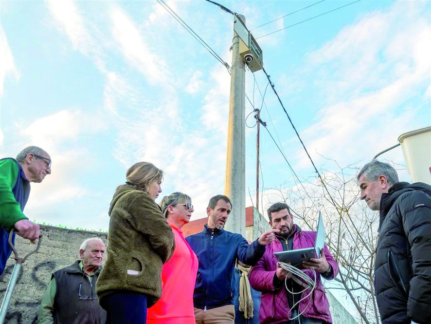 Prado Español: El Municipio colocó tres nuevas cámaras de seguridad