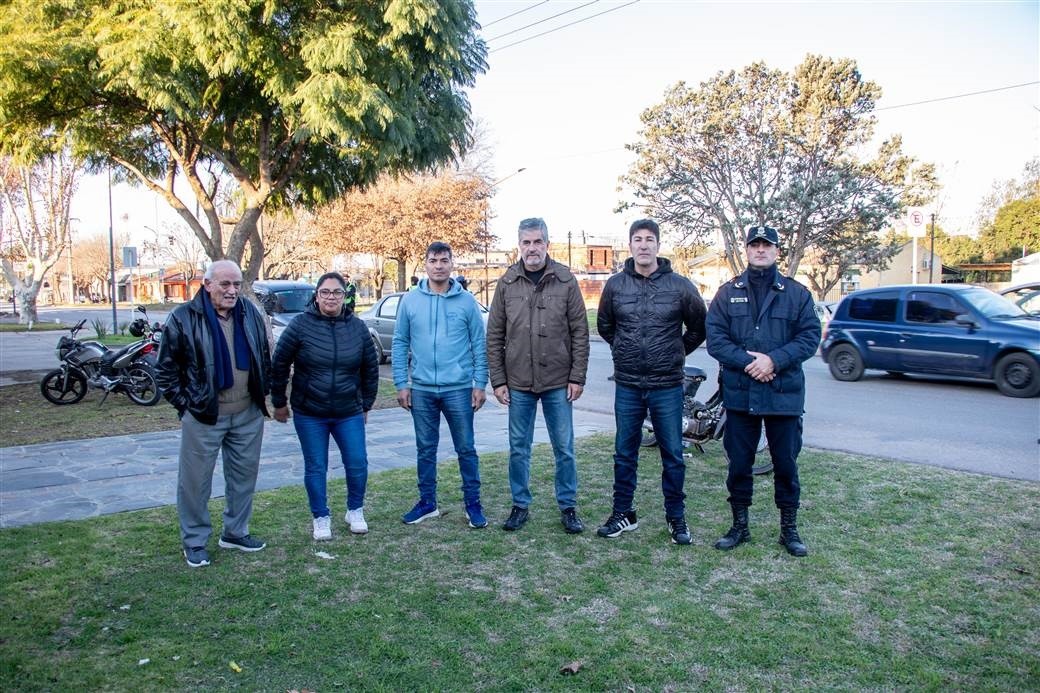 Funcionarios municipales acompañaron un importante operativo en Barrio Norte