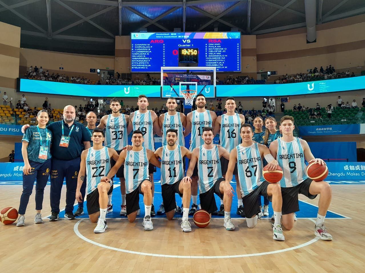 Juegos de Chengdú: Argentina venció a Rumania
