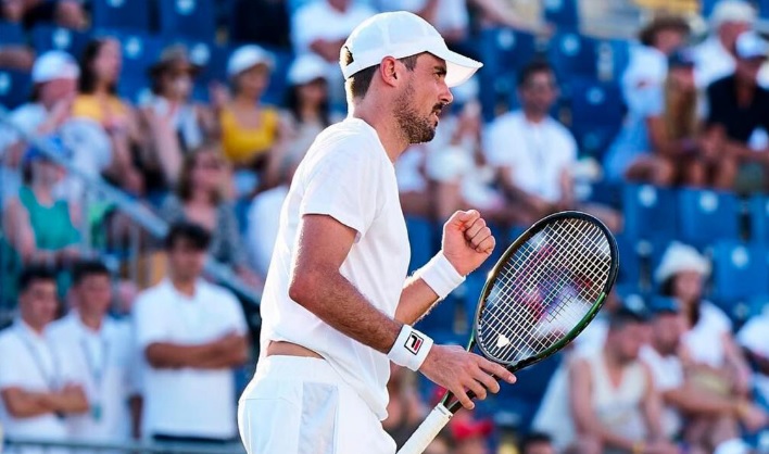 Guido Pella, único argentino que continúa en Wimbledon