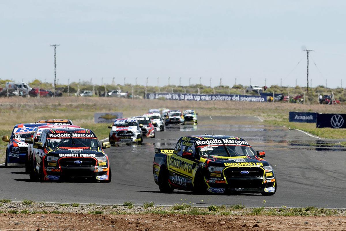 TC Pick Up: tres carreras de la Copa, en el interior del país