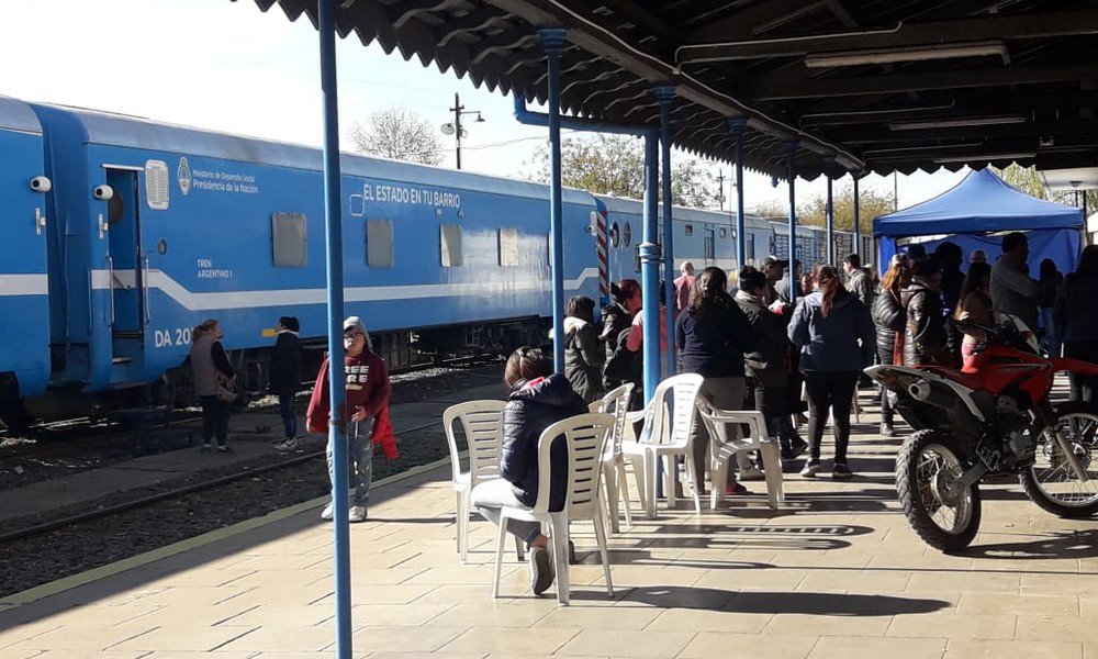 El Tren Social y Sanitario llega a Junín