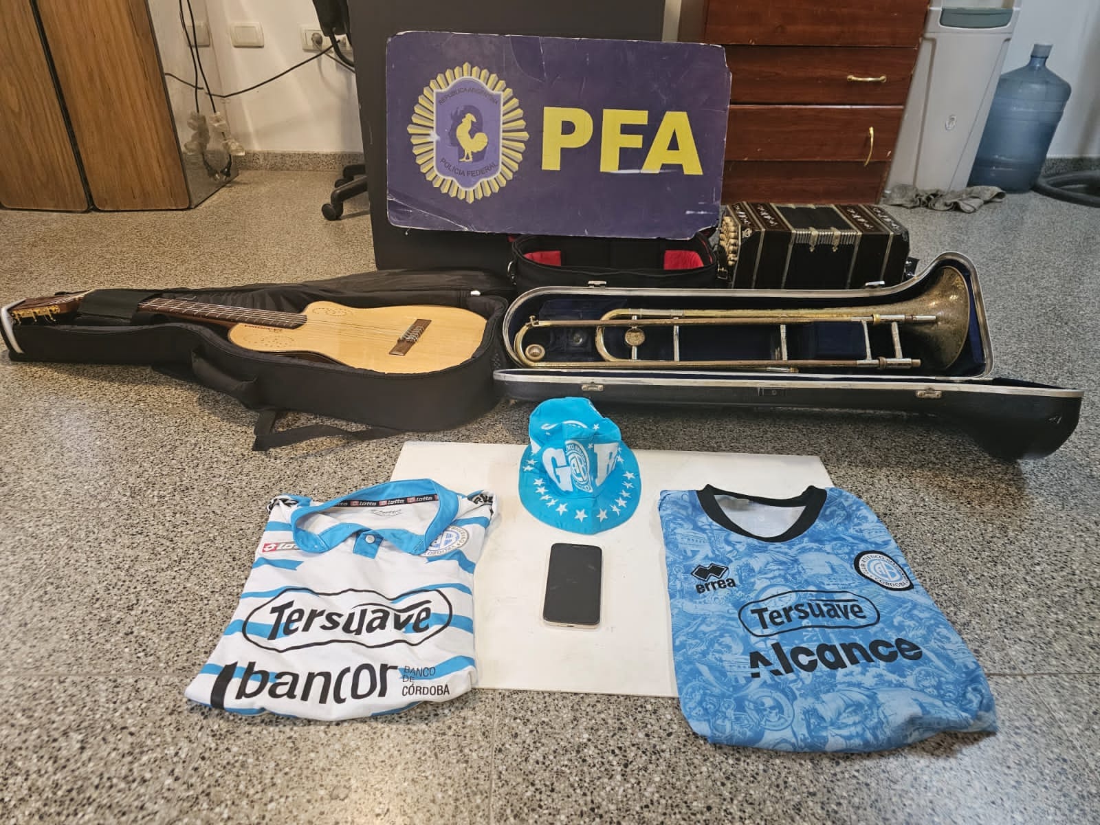 Un barra de Belgrano robó el bandoneón de Faré: apareció en Córdoba