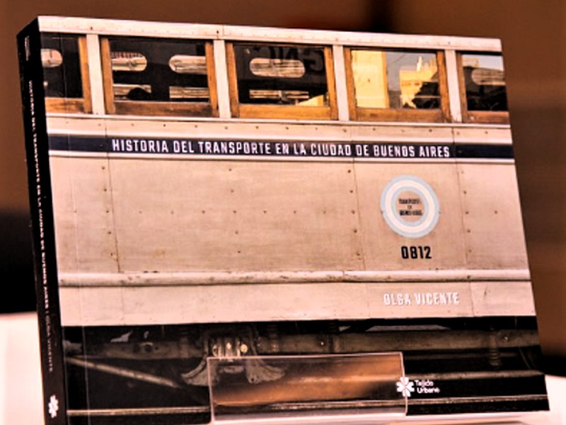Presentarán el libro “Historia del  trasporte en la ciudad de Buenos Aires”