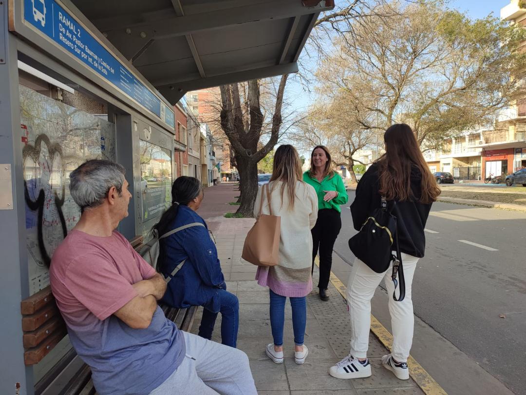 Arata: «Vamos a mejorar el sistema de colectivos con más recorridos y puntualidad»
