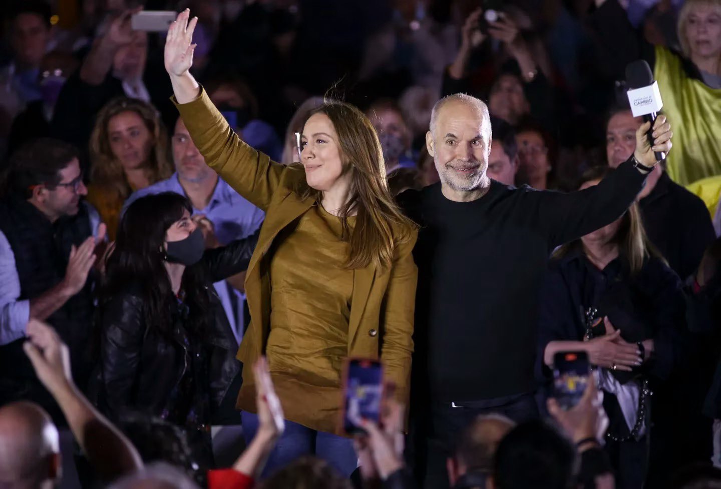 Vidal dio su apoyo a la candidatura presidencial de Rodríguez Larreta