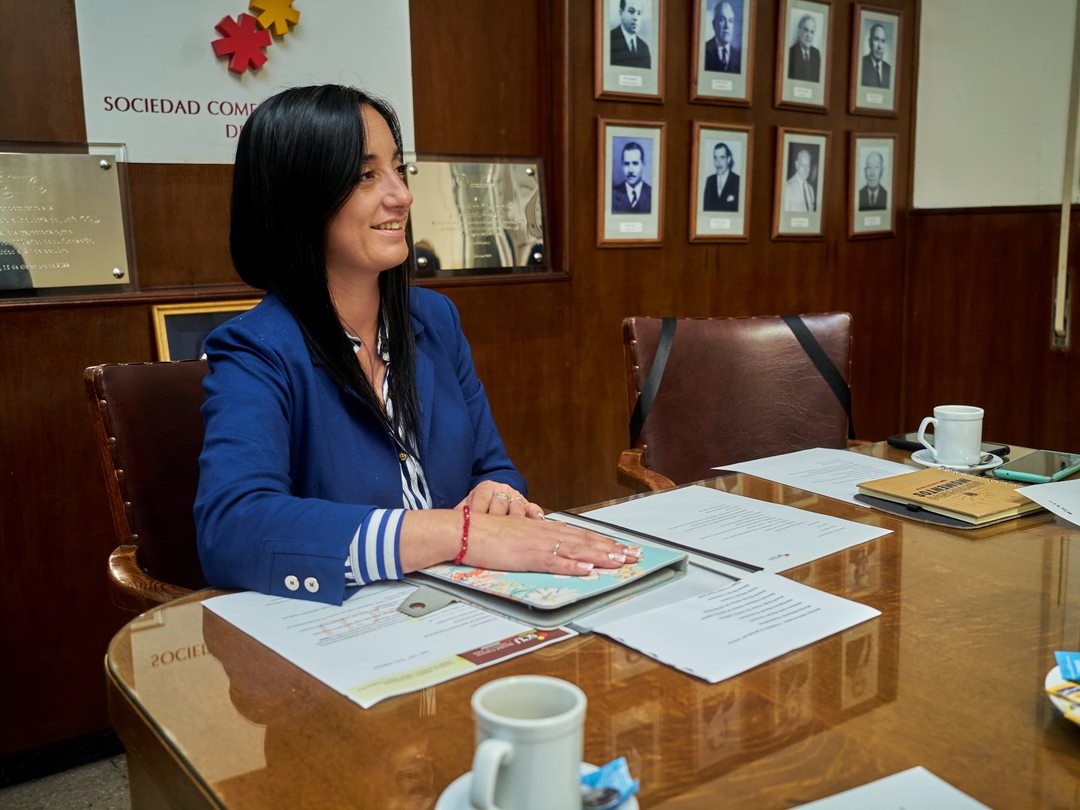 Marianela Mucciolo quedará a cargo de la presidencia de Comercio e Industria