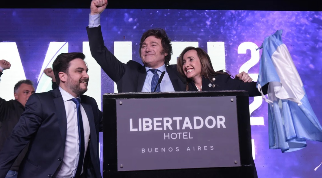 Milei se quedó con una sorprendente victoria