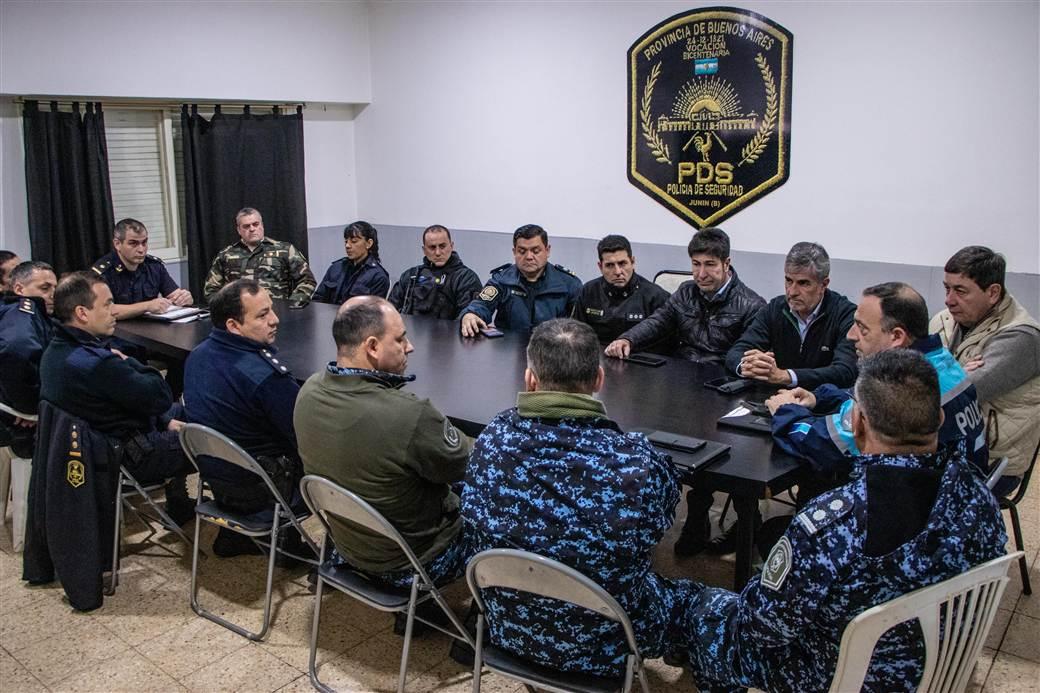 Petrecca confirmó que no hubo casos de saqueos en Junín