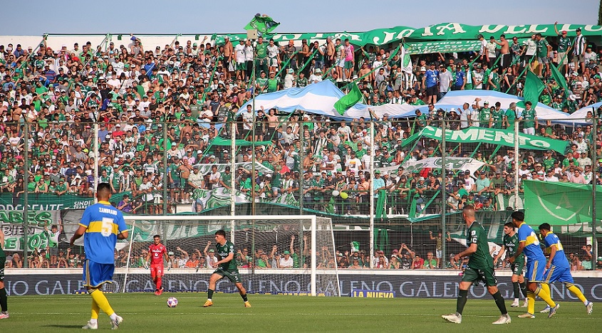 Gran expectativa en Junín por el Sarmiento-Boca de mañana