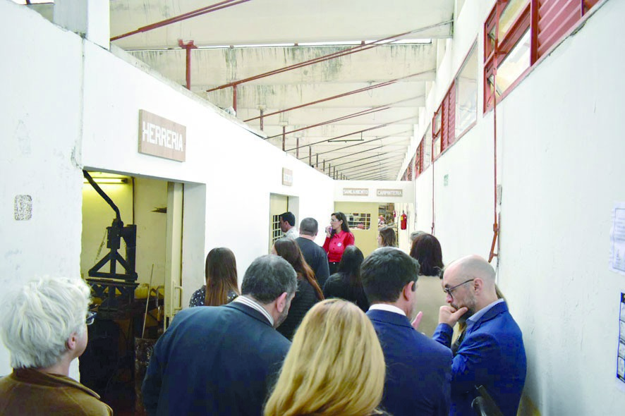 La Unidad 13 abrió sus puertas a representantes institucionales de Junín