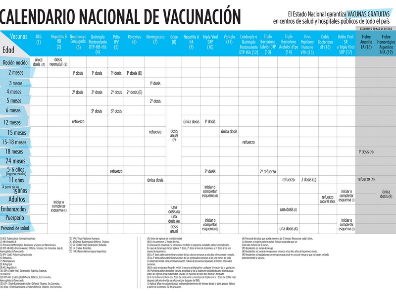 Remarcan la importancia de la vacunación