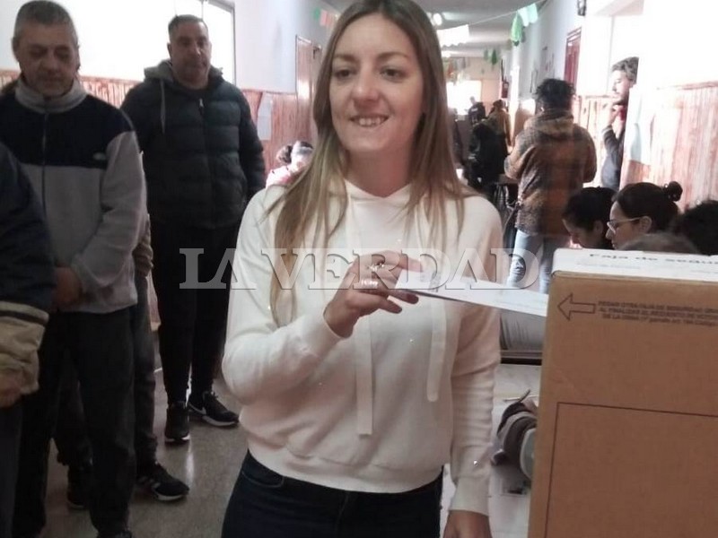 Ricchini aseguró que votar en estos  40 años de democracia «es muy importante»
