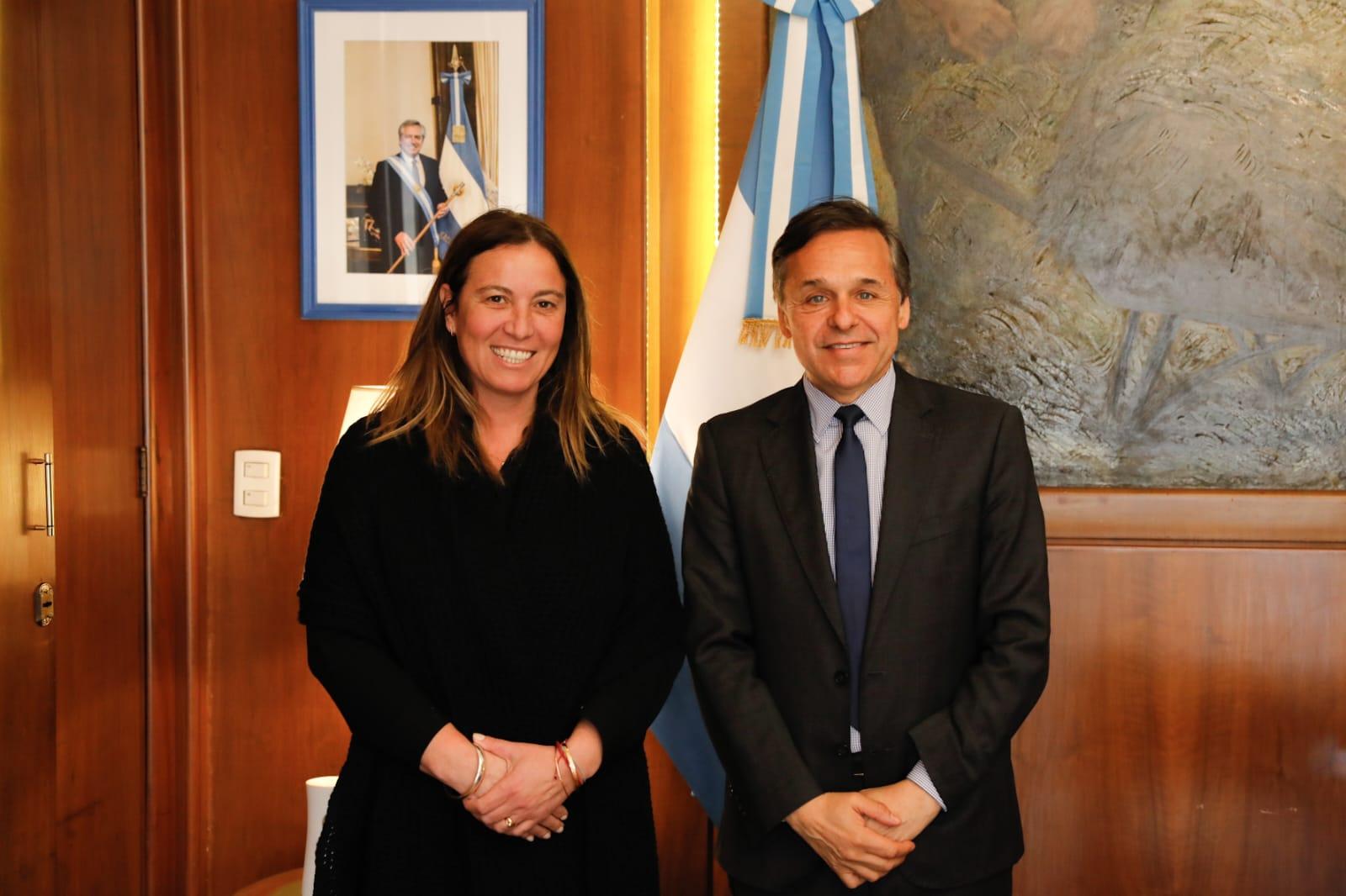 Arata se reunió con Giuliano y avanzó en propuestas de transporte público