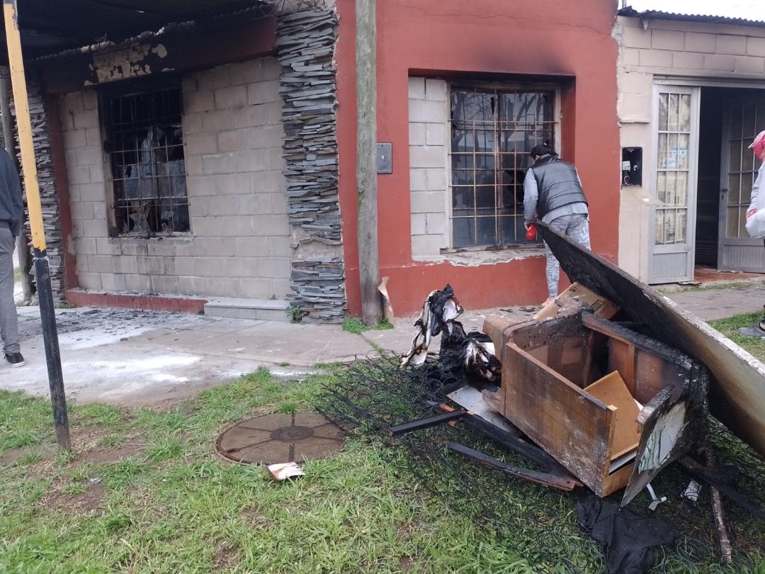 Bomberos concurrieron a otro incendio