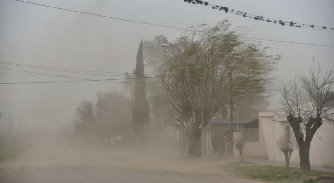 Alerta meteorológica por vientos fuertes