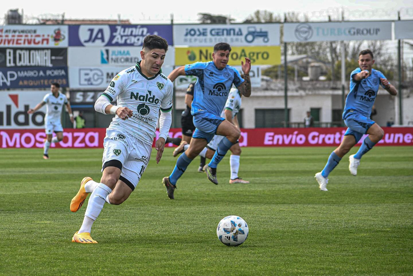 En Junín, Sarmiento sumó  un empate con gusto a poco