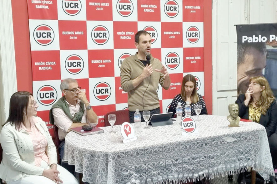La UCR Junín recibió a Petrecca