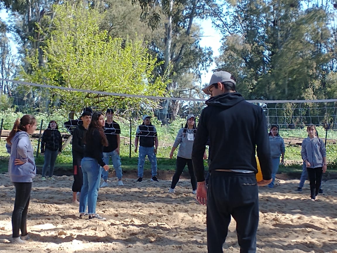 La ES N° 14 concretó una importante intervención en el Parque Centenario de Agustina