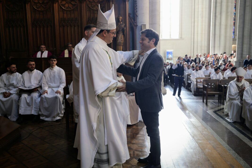 Asumió el nuevo arzobispo de La Plata, monseñor Gabriel Mestre