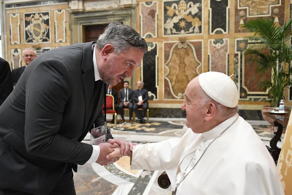 El rector de la UNNOBA se reunió con el Papa Francisco