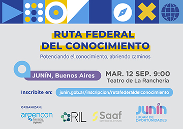 Junín se prepara para ser sede de la Ruta Federal del Conocimiento