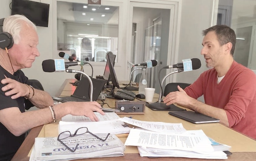 “La relación con el gobierno provincial no está bien”, afirmó Petrecca