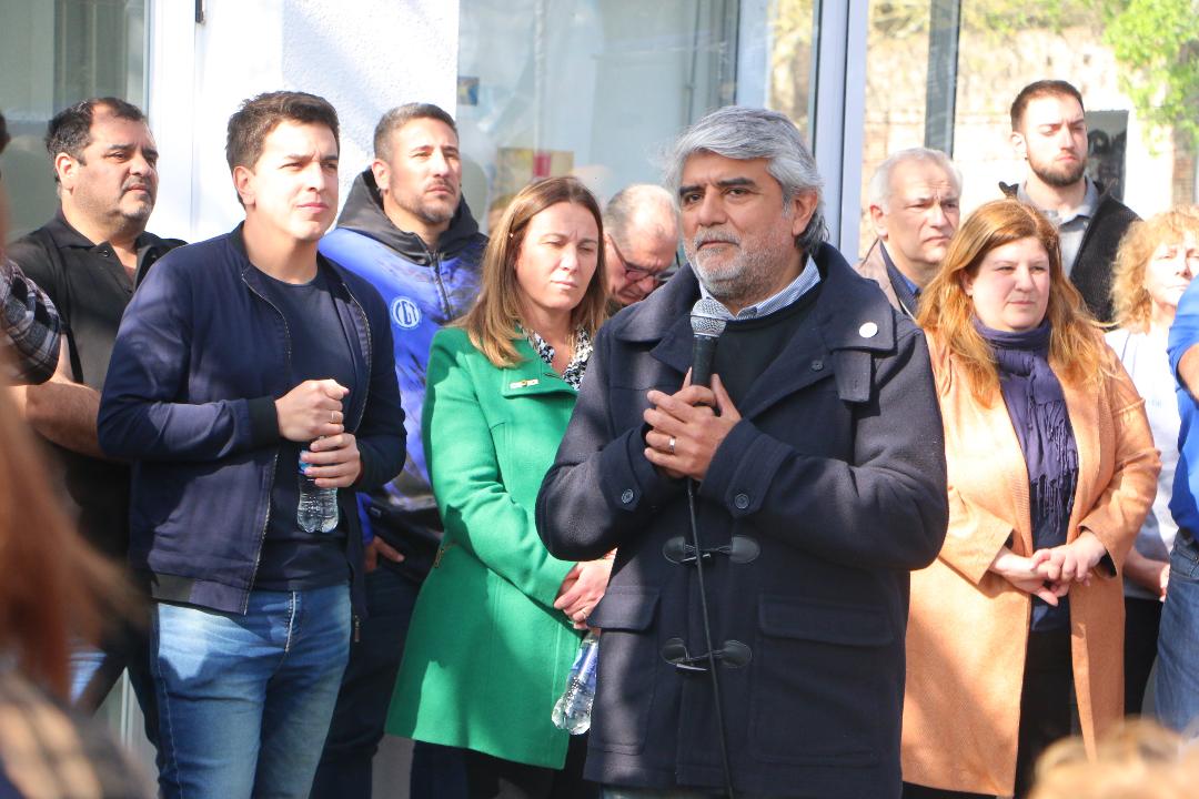 Correa inauguró la nueva delegación de Trabajo y llamó a “tener memoria”
