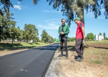 Pavimentación de la bicisenda:  qué resta para su finalización