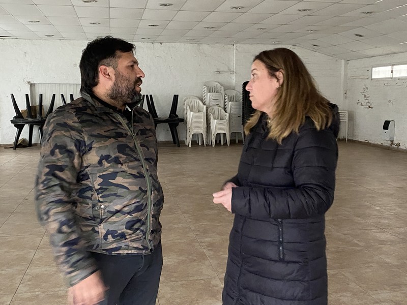 Arata visitó distintas instituciones  deportivas de nuestra ciudad