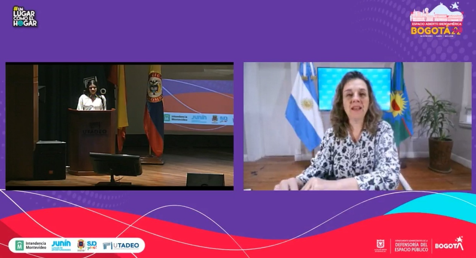 Junín representó a la Argentina en el Espacio Abierto Iberoamérica Bogotá 2023