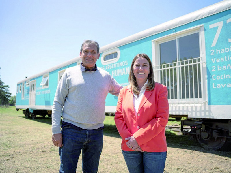 Arata: «El tren también puede ser una vivienda»