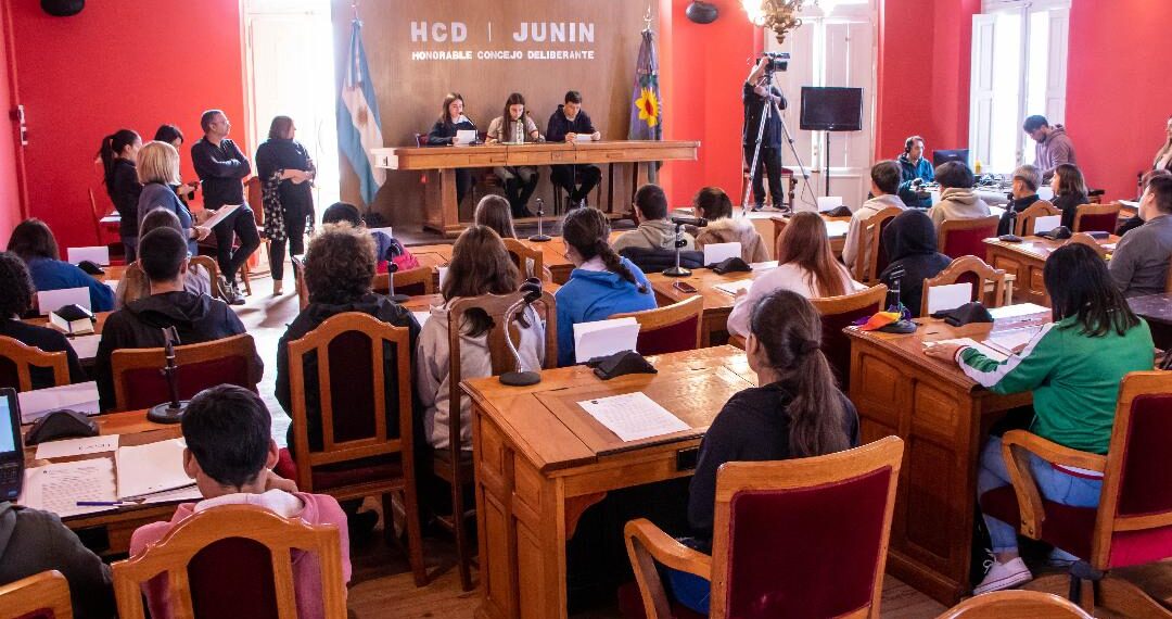Concejo Estudiantil: los chicos legislan en serio