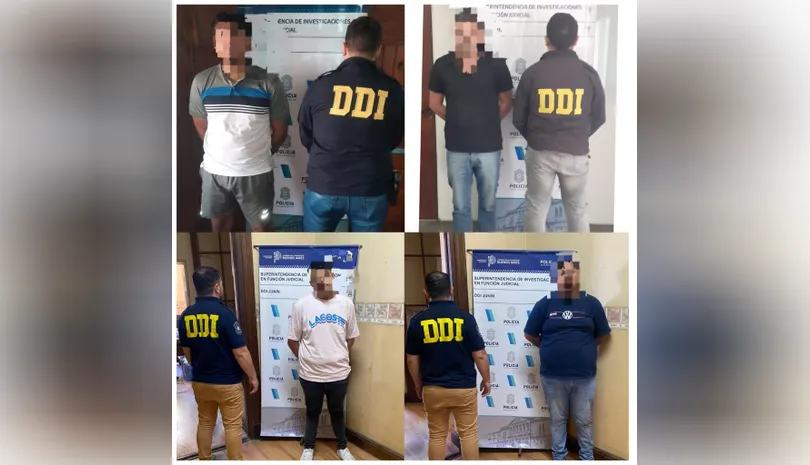Cuatro juninenses detenidos por robo millonario en Chacabuco