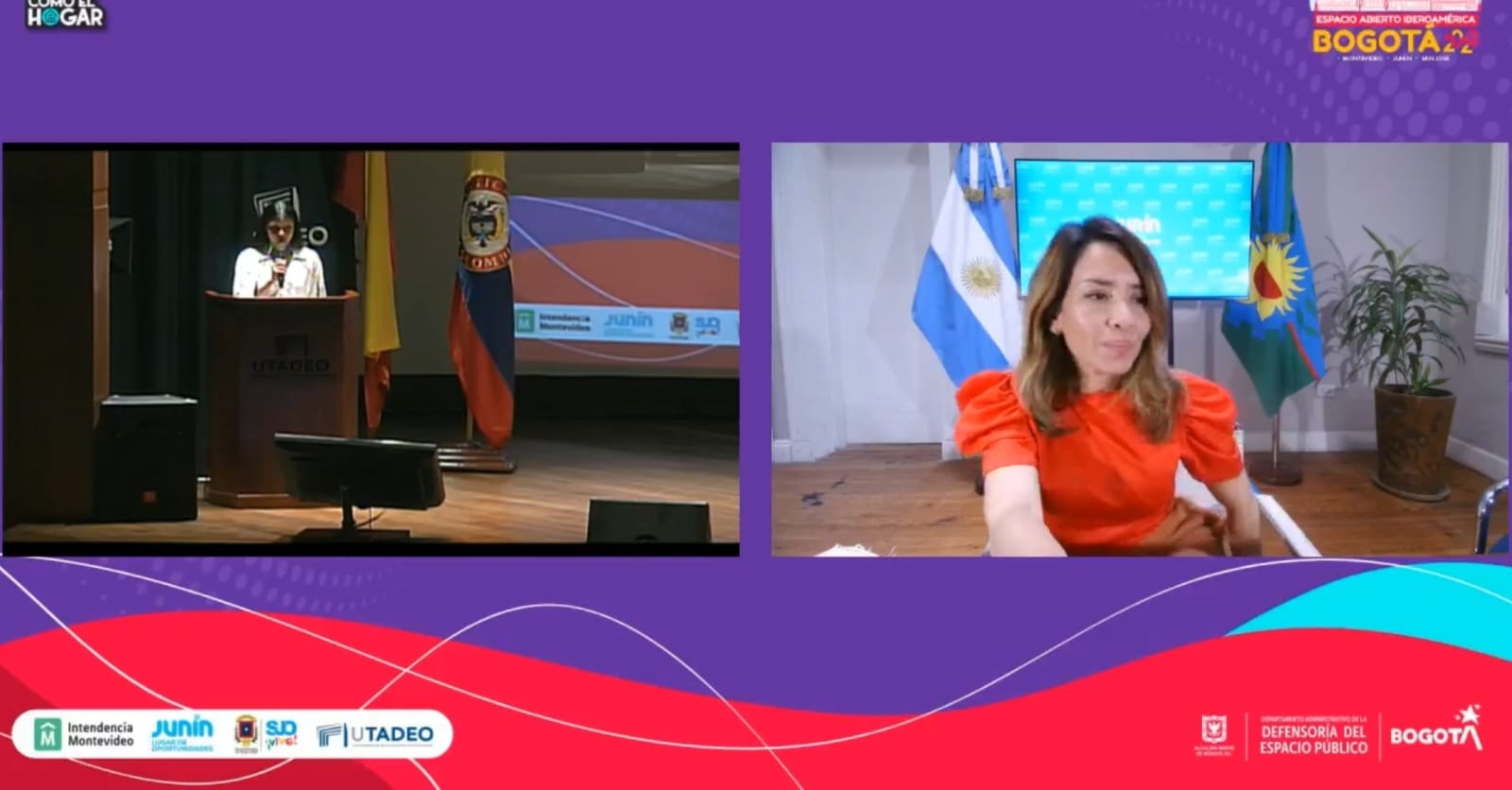 Junín representó a la Argentina en el Espacio Abierto Iberoamérica Bogotá 2023