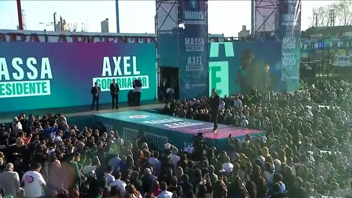 Massa: «Cueste lo que cueste, el domingo se va a hacer realidad la victoria de Unión por la Patria»