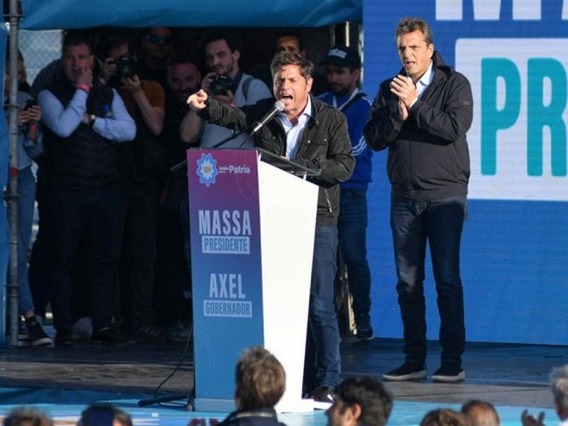 Kicillof, duro con Milei y Bullrich