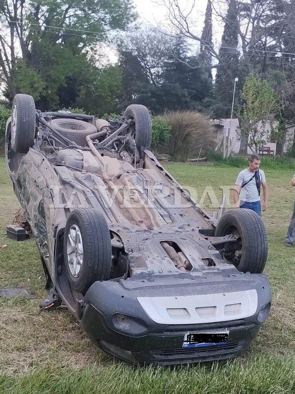 Dos trasladados al HIGA tras un choque sobre la RN 188